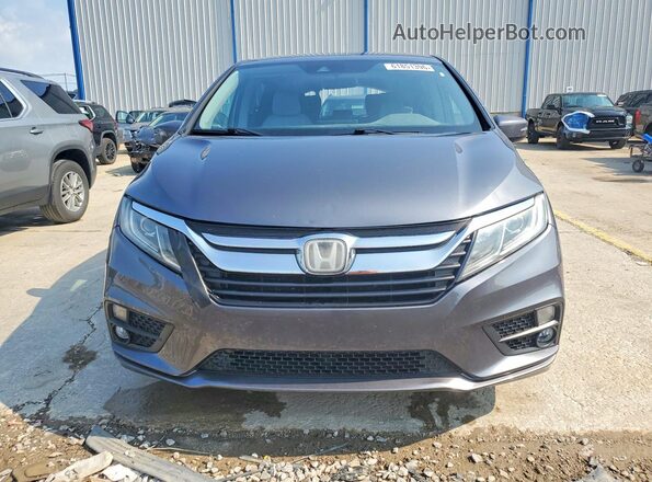 5FNRL6H58JB091572 2018 HONDA ODYSSEY Gray Front view