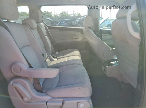 5FNRL6H58JB091572 2018 HONDA ODYSSEY Gray Rear interior view