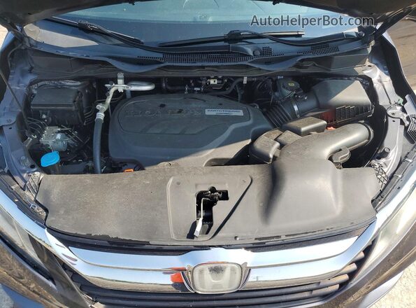 5FNRL6H58JB091572 2018 HONDA ODYSSEY Gray Engine compartment view
