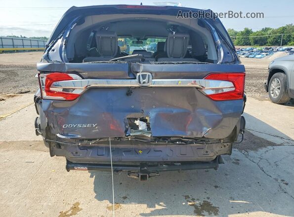 5FNRL6H58JB091572 2018 HONDA ODYSSEY Gray Rear view