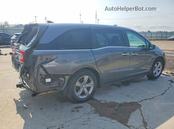 5FNRL6H58JB091572 2018 HONDA ODYSSEY Gray Rear right
