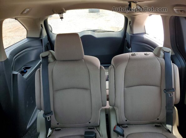 5FNRL6H58JB097274 2018 HONDA ODYSSEY Burgundy Вид задніх сидінь