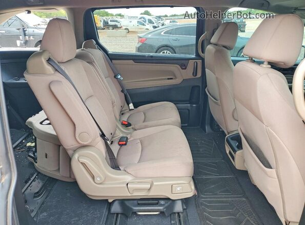 5FNRL6H58JB097274 2018 HONDA ODYSSEY Burgundy Вид задньої частини салону