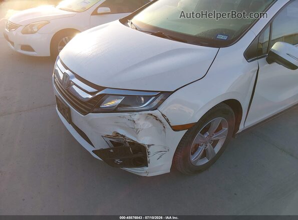 5FNRL6H58KB049288 2019 HONDA ODYSSEY White Front view