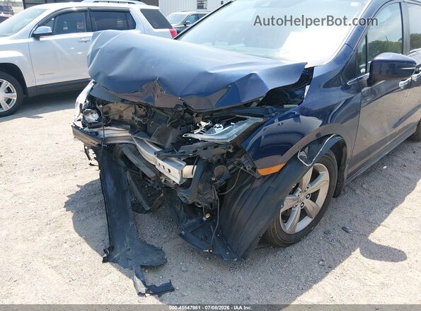 5FNRL6H58LB027955 2020 HONDA ODYSSEY Dark Blue Vista frontal