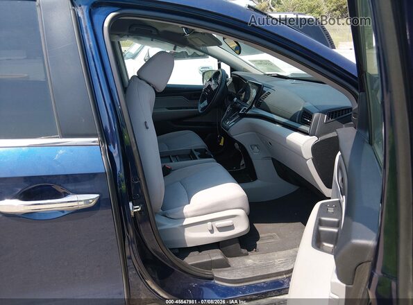 5FNRL6H58LB027955 2020 HONDA ODYSSEY Dark Blue Vista interior delantera