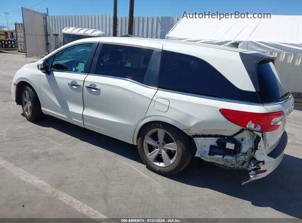 5FNRL6H59JB101557 2018 HONDA ODYSSEY Белый Задняя левая четверть