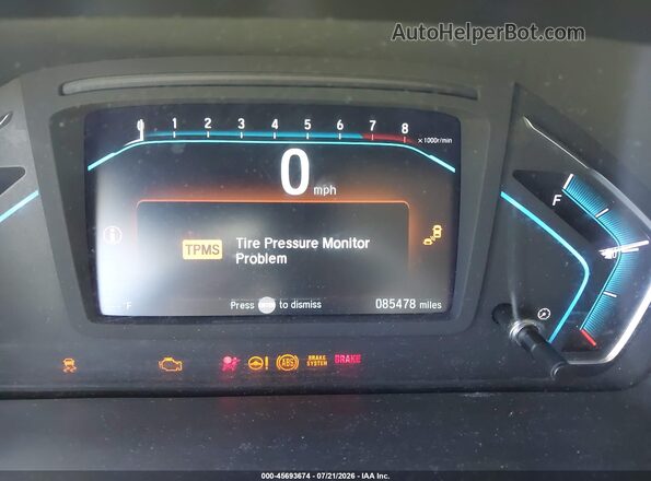 5FNRL6H59JB101557 2018 HONDA ODYSSEY Белый Вид задних сидений