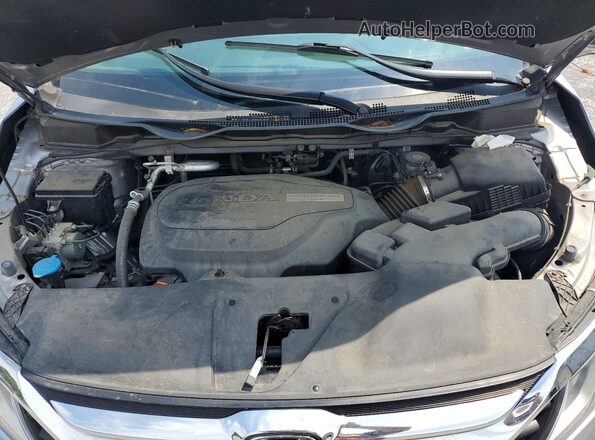 5FNRL6H59KB024514 2019 HONDA ODYSSEY Silver ძრავის განყოფილების ხედი