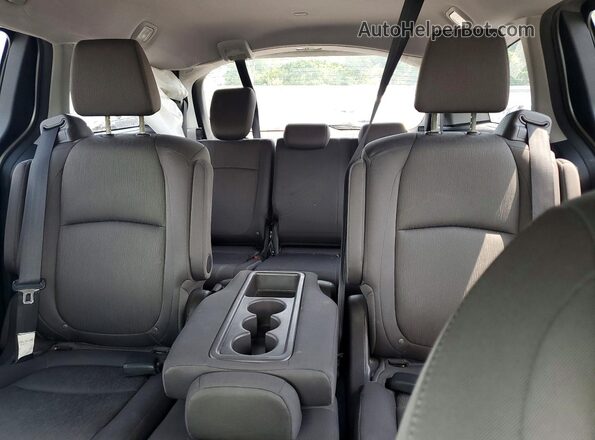 5FNRL6H59KB024514 2019 HONDA ODYSSEY Silver უკანა სავარძლების ხედი