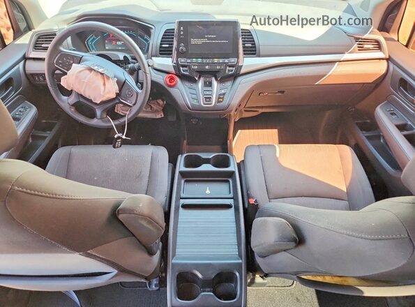 5FNRL6H59KB060137 2019 HONDA ODYSSEY Серый Вид панели приборов