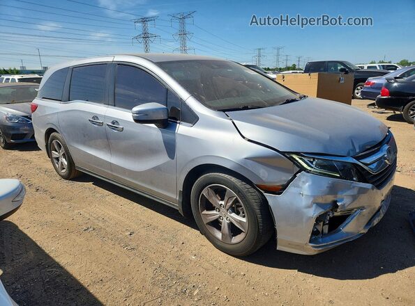 5FNRL6H59KB060137 2019 HONDA ODYSSEY Серый Передняя правая четверть