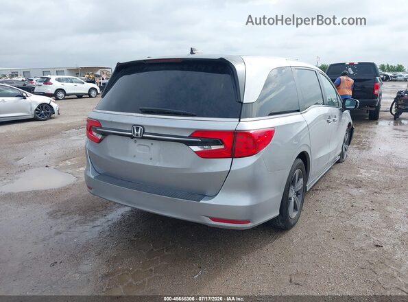 5FNRL6H59NB019690 2022 HONDA ODYSSEY Silver Trasero derecho