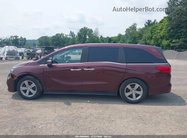 5FNRL6H5XJB029123 2018 HONDA ODYSSEY Purple 360 interior view