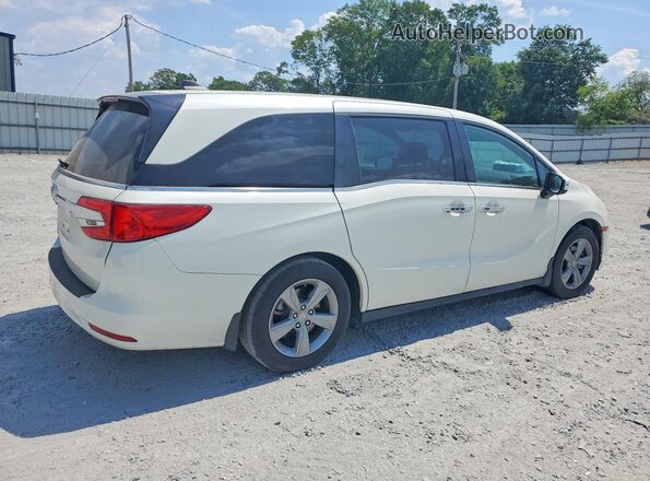 5FNRL6H5XJB029316 2018 HONDA ODYSSEY Белый Задняя правая четверть