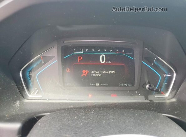 5FNRL6H5XJB029316 2018 HONDA ODYSSEY Белый Вид щитка приборов