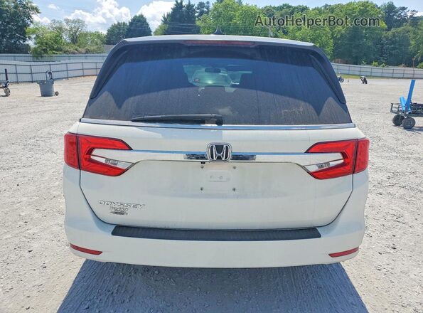 5FNRL6H5XJB029316 2018 HONDA ODYSSEY Белый Вид сзади