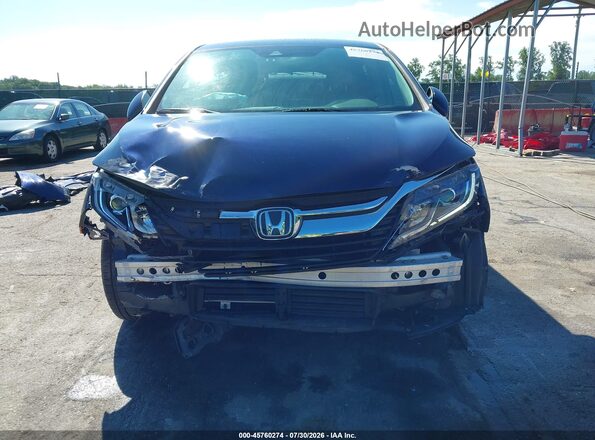 5FNRL6H5XJB048805 2018 HONDA ODYSSEY Blue წინა ხედი