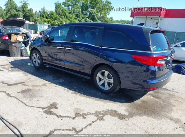 5FNRL6H5XJB048805 2018 HONDA ODYSSEY Blue უკანა მარცხენა