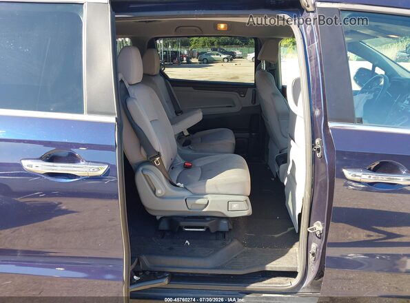 5FNRL6H5XJB048805 2018 HONDA ODYSSEY Blue VIN კოდის სტიკერის ხედი