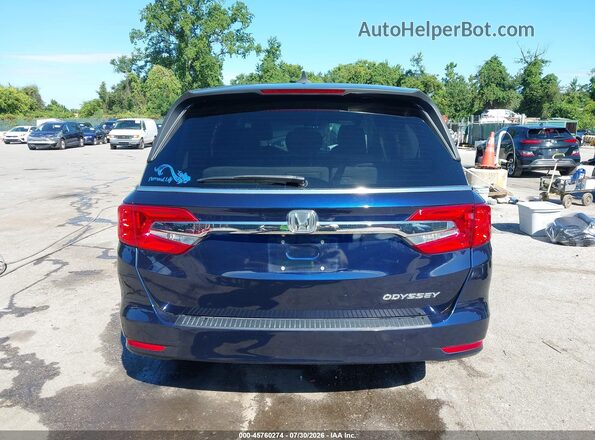 5FNRL6H5XJB048805 2018 HONDA ODYSSEY Blue 