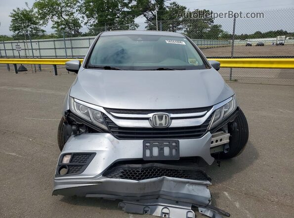 5FNRL6H5XKB085449 2019 HONDA ODYSSEY Silver Front view