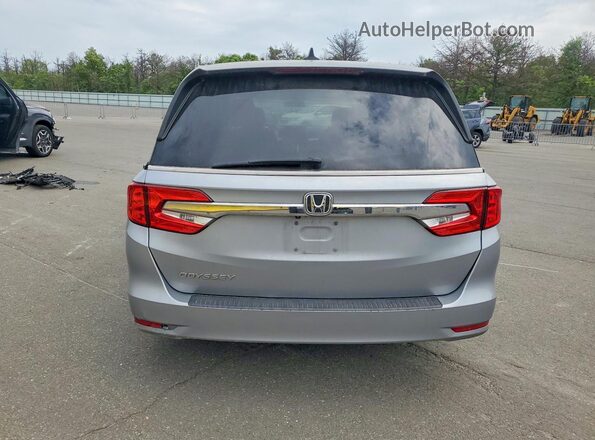 5FNRL6H5XKB085449 2019 HONDA ODYSSEY Silver Rear view