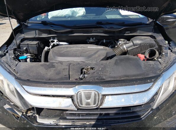 5FNRL6H5XLB050993 2020 HONDA ODYSSEY Black Widok z tyłu