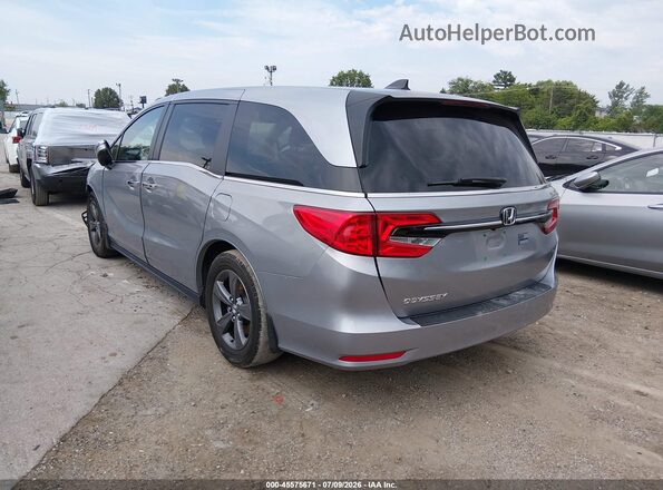 5FNRL6H5XMB032432 2021 HONDA ODYSSEY Серебряный Задняя левая четверть