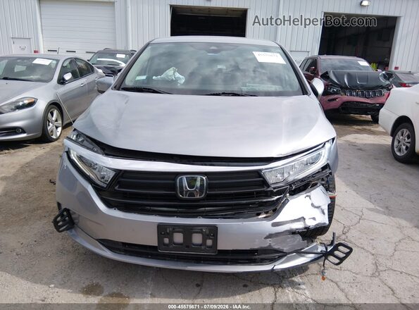 5FNRL6H5XMB032432 2021 HONDA ODYSSEY Серебряный Вид щитка приборов