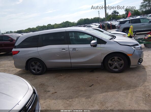5FNRL6H5XMB032432 2021 HONDA ODYSSEY Серебряный Вид задней части салона