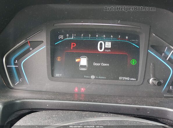 5FNRL6H5XMB032432 2021 HONDA ODYSSEY Серебряный Вид задних сидений