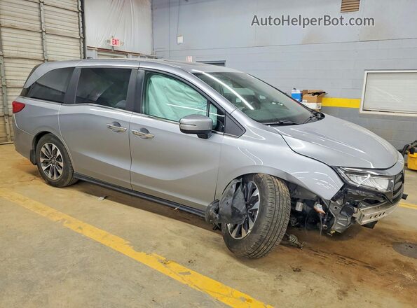 5FNRL6H60PB061466 2023 HONDA ODYSSEY Silver Przód prawy