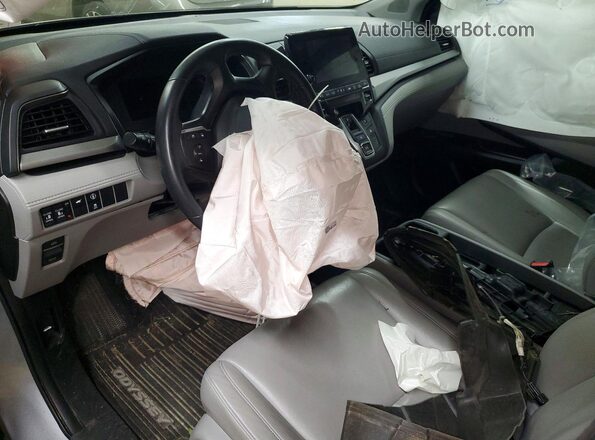 5FNRL6H60PB061466 2023 HONDA ODYSSEY Silver Widok deski rozdzielczej