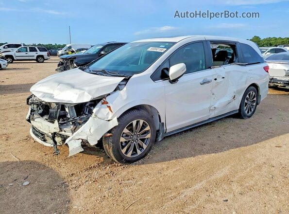 5FNRL6H60RB069540 2024 HONDA ODYSSEY White Հետևի ձախ