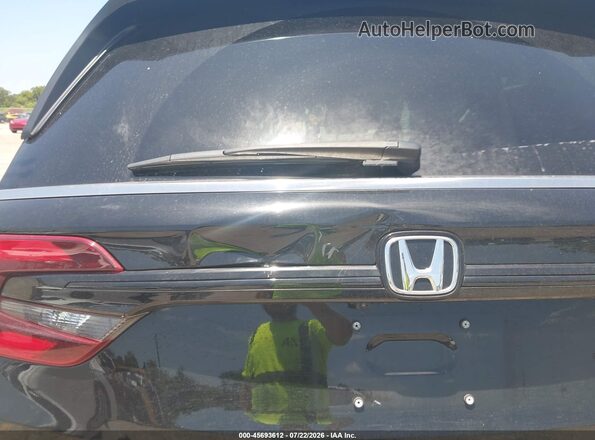 5FNRL6H60SB003737 2025 HONDA ODYSSEY Black Դիմացի տեսք