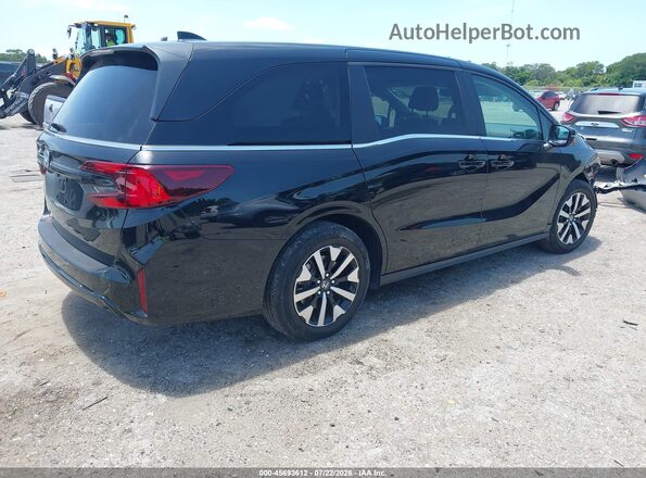 5FNRL6H60SB003737 2025 HONDA ODYSSEY Black Հետևի աջ