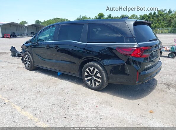 5FNRL6H60SB003737 2025 HONDA ODYSSEY Black Հետևի ձախ