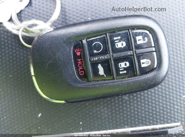 5FNRL6H60SB003737 2025 HONDA ODYSSEY Black Առջևի վահանակի տեսք