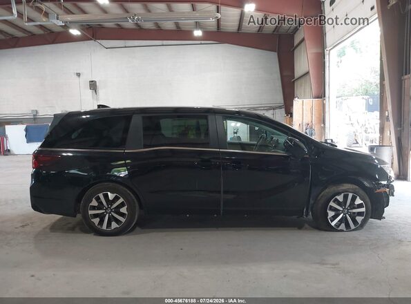 5FNRL6H60SB007660 2025 HONDA ODYSSEY Black Vista interior de 360 grados