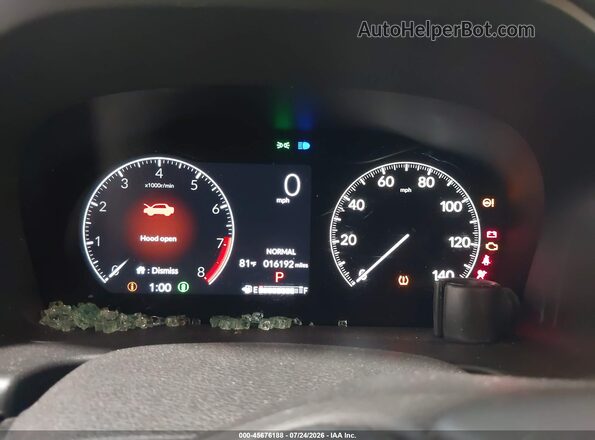 5FNRL6H60SB007660 2025 HONDA ODYSSEY Black Vista de los asientos traseros