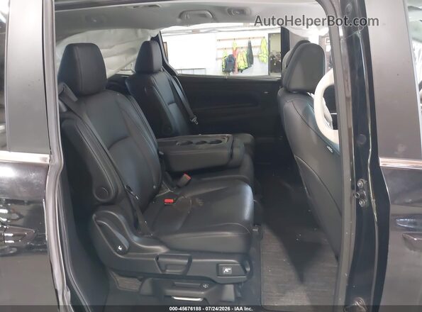 5FNRL6H60SB007660 2025 HONDA ODYSSEY Black Vista de la etiqueta del VIN