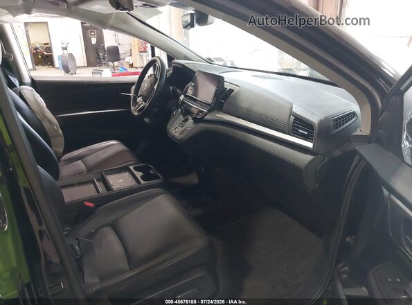 5FNRL6H60SB007660 2025 HONDA ODYSSEY Black Vista interior delantera
