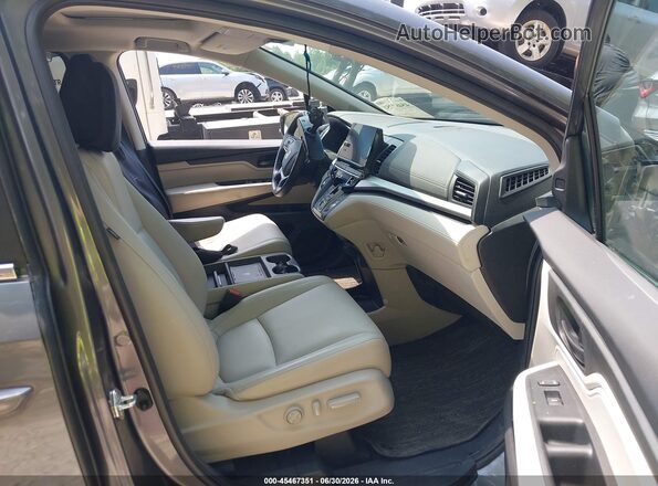 5FNRL6H60SB035247 2025 HONDA ODYSSEY Gray Front interior view