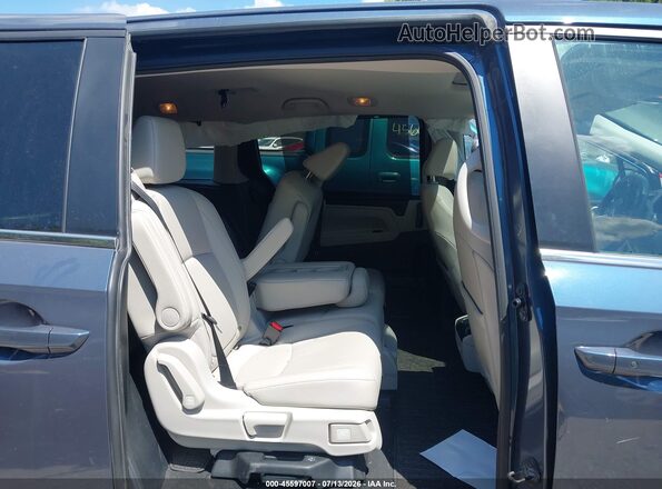 5FNRL6H60SB058690 2025 HONDA ODYSSEY Blue VIN կոդի պիտակի տեսք