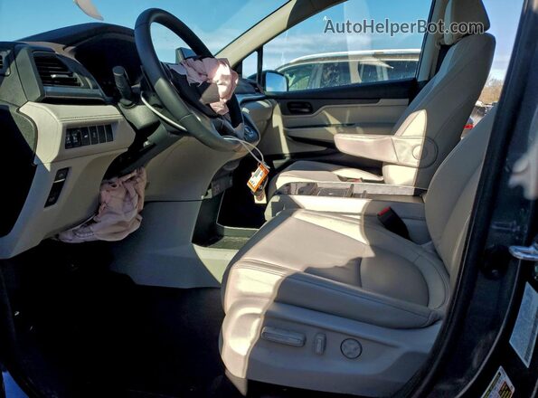 5FNRL6H60SB065056 2025 HONDA ODYSSEY Gray Vista interior delantera