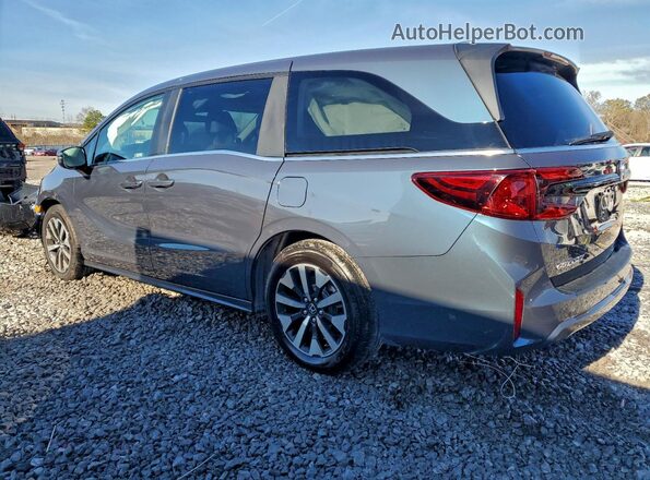 5FNRL6H60SB065056 2025 HONDA ODYSSEY Gray Trasero izquierdo