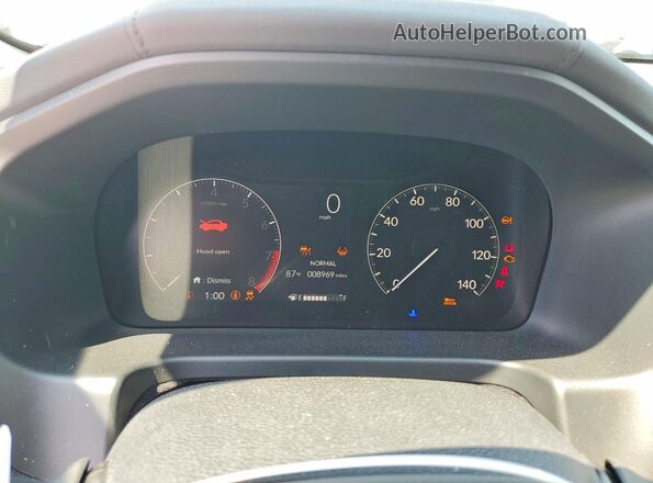 5FNRL6H60TB031698 2026 HONDA ODYSSEY Silver Vista del cuadro de instrumentos
