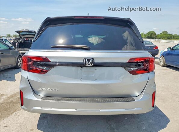 5FNRL6H60TB031698 2026 HONDA ODYSSEY Silver Vista trasera