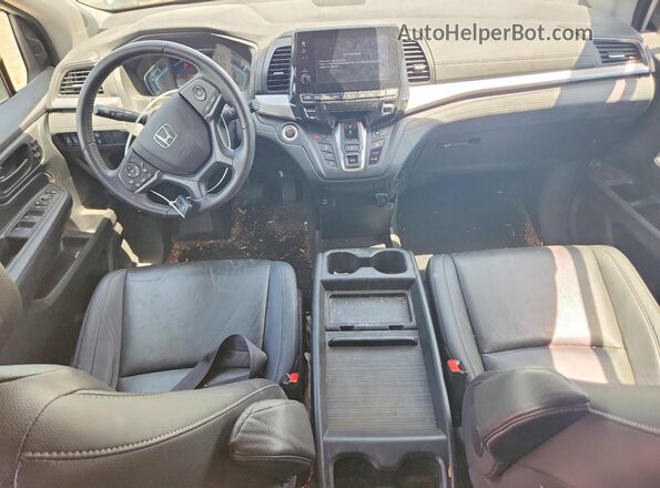 5FNRL6H61PB030629 2023 HONDA ODYSSEY Белый Вид панели приборов